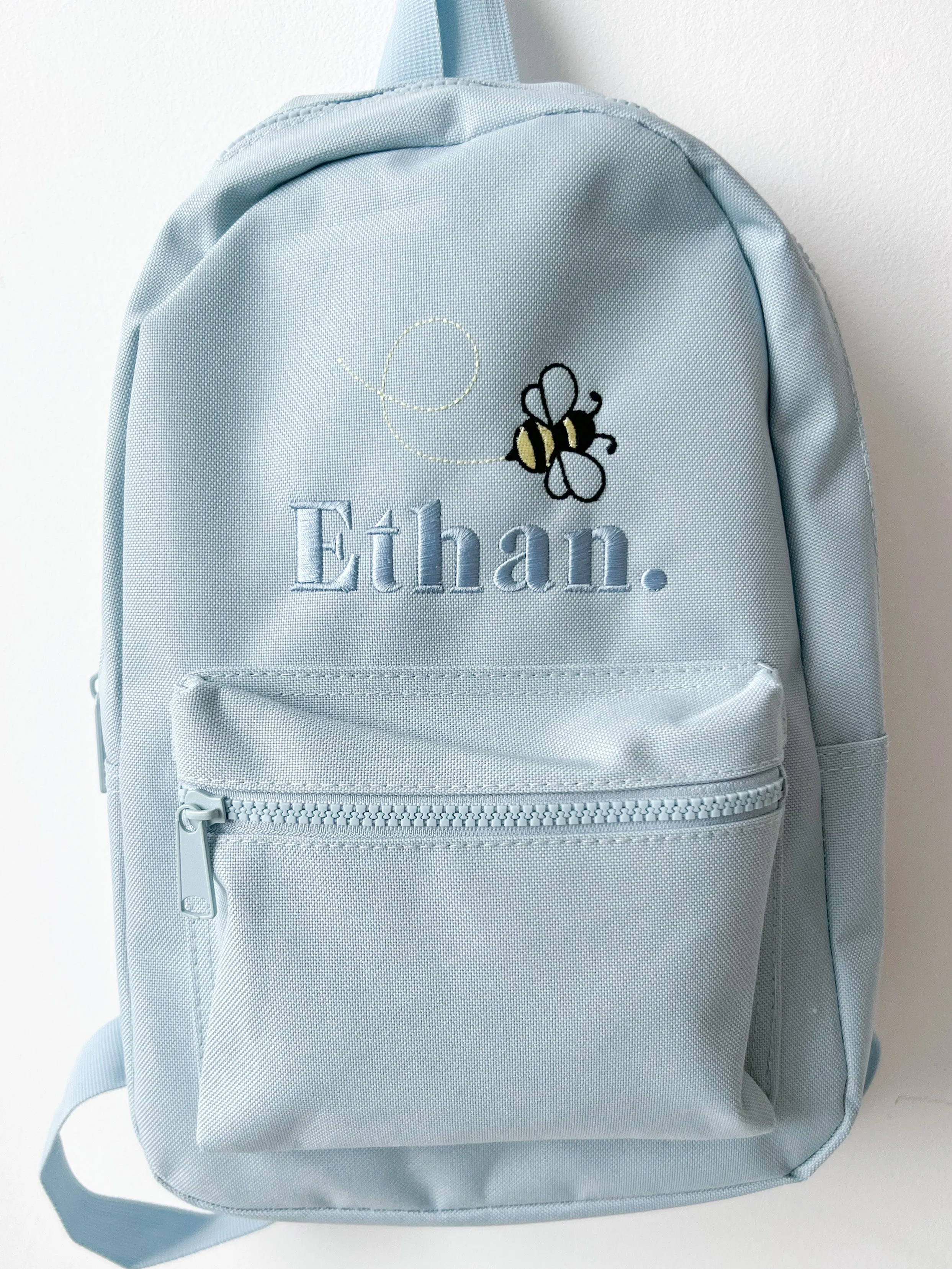 Mini Name & picture backpack - embroidered