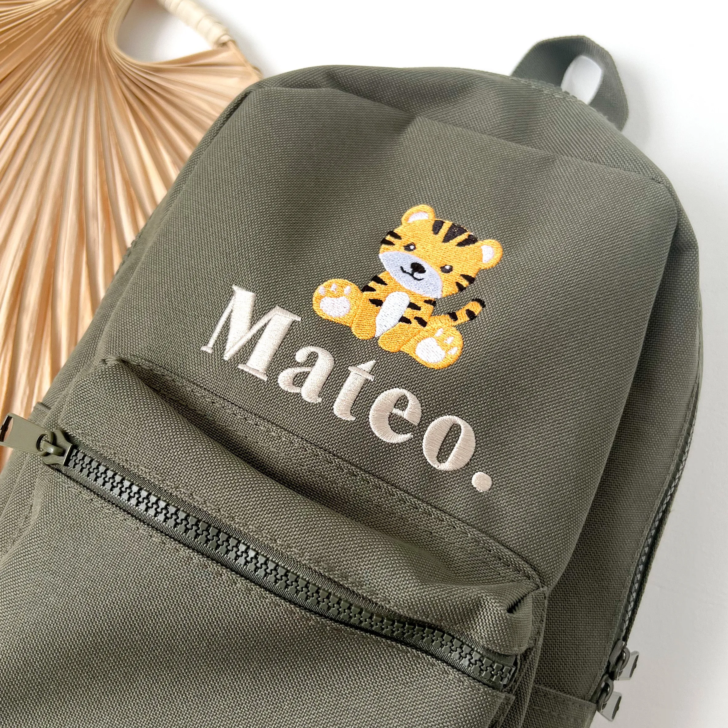 Mini Name & picture backpack - embroidered