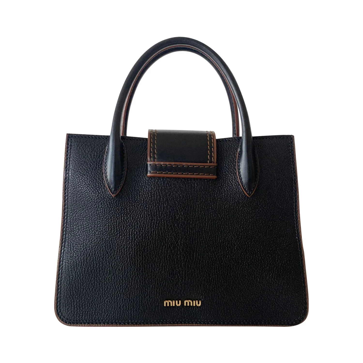 Miu Miu Madras Embellished Shoulder Bag