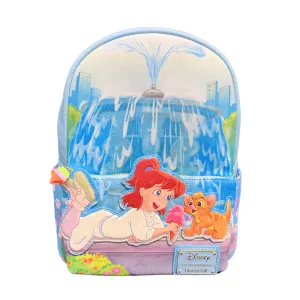 Modern Pinup Exclusive Loungefly Disney Oliver and Company Jenny and Oliver Mini Backpack