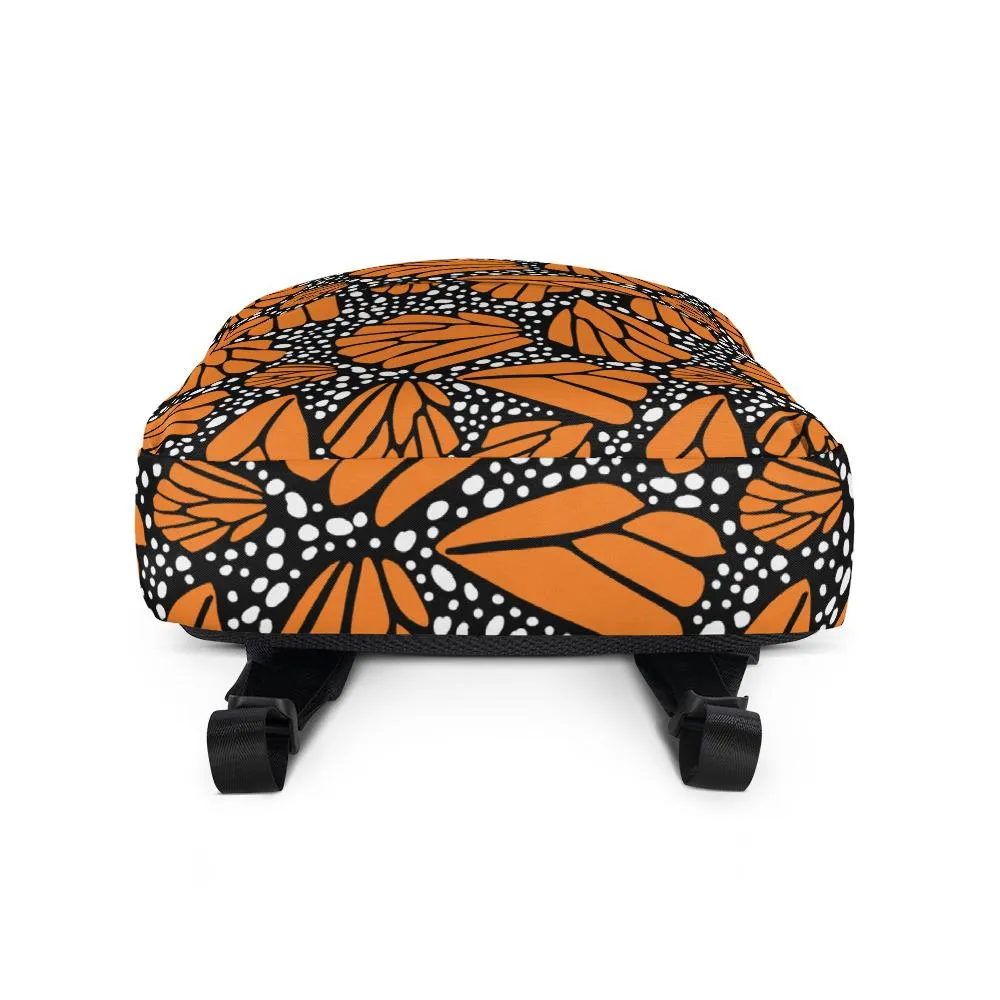 Monarch butterfly pattern Backpack