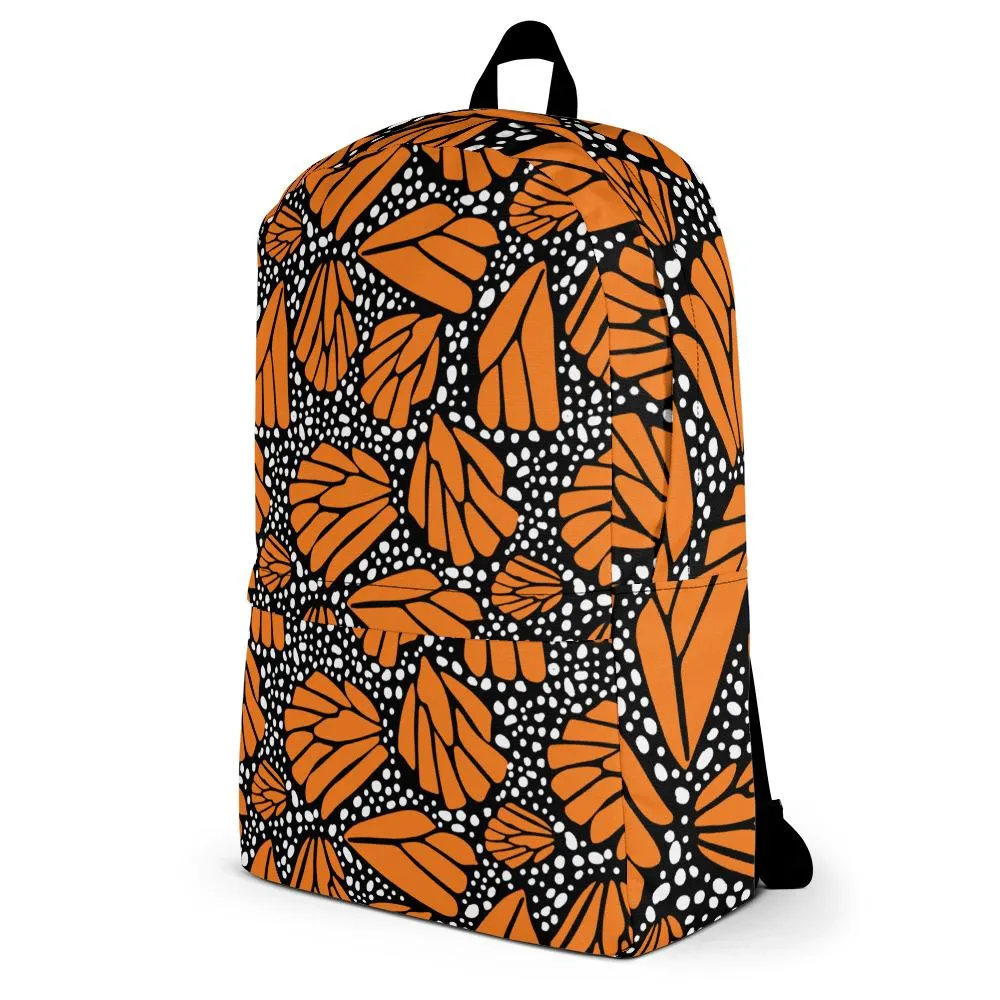 Monarch butterfly pattern Backpack