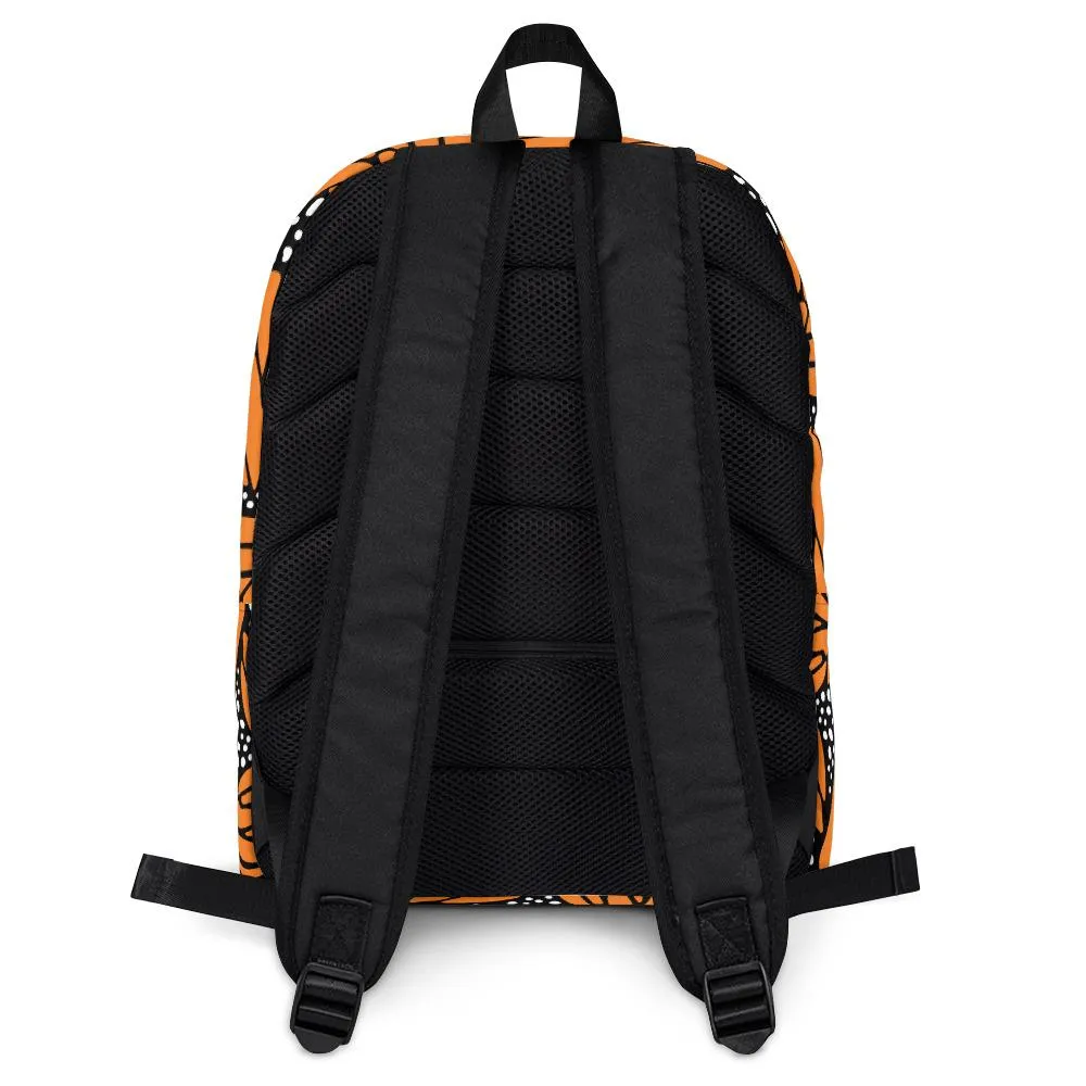 Monarch butterfly pattern Backpack