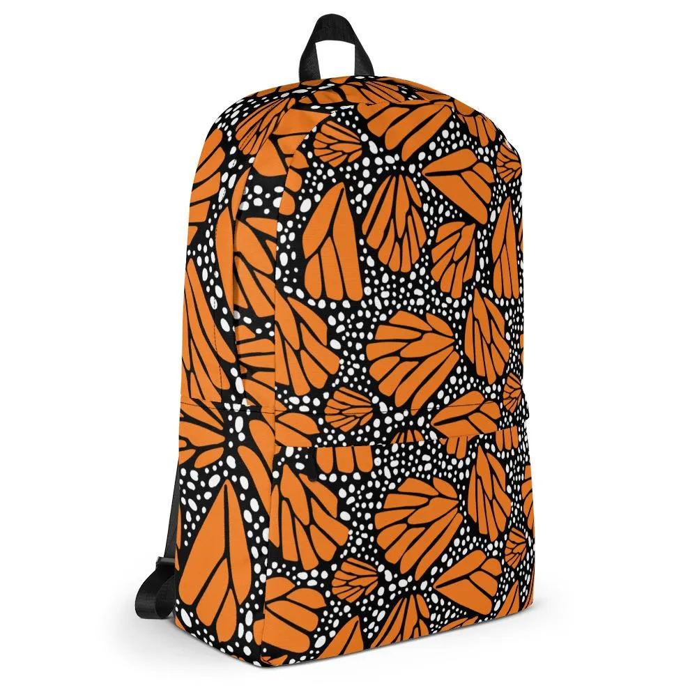 Monarch butterfly pattern Backpack
