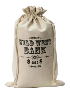 Money Bag Canvas  Costume Accessories