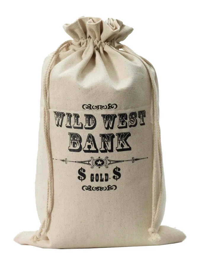 Money Bag Canvas  Costume Accessories
