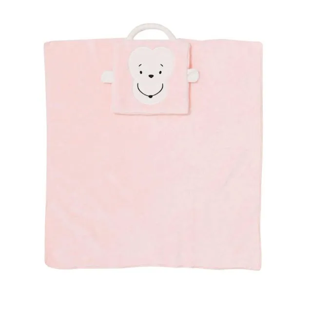 Monkey Travel Blanket