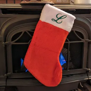 Monogrammed Christmas Stocking