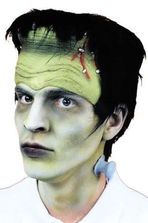 Monster Headpiece Hair And Bolts  Mask