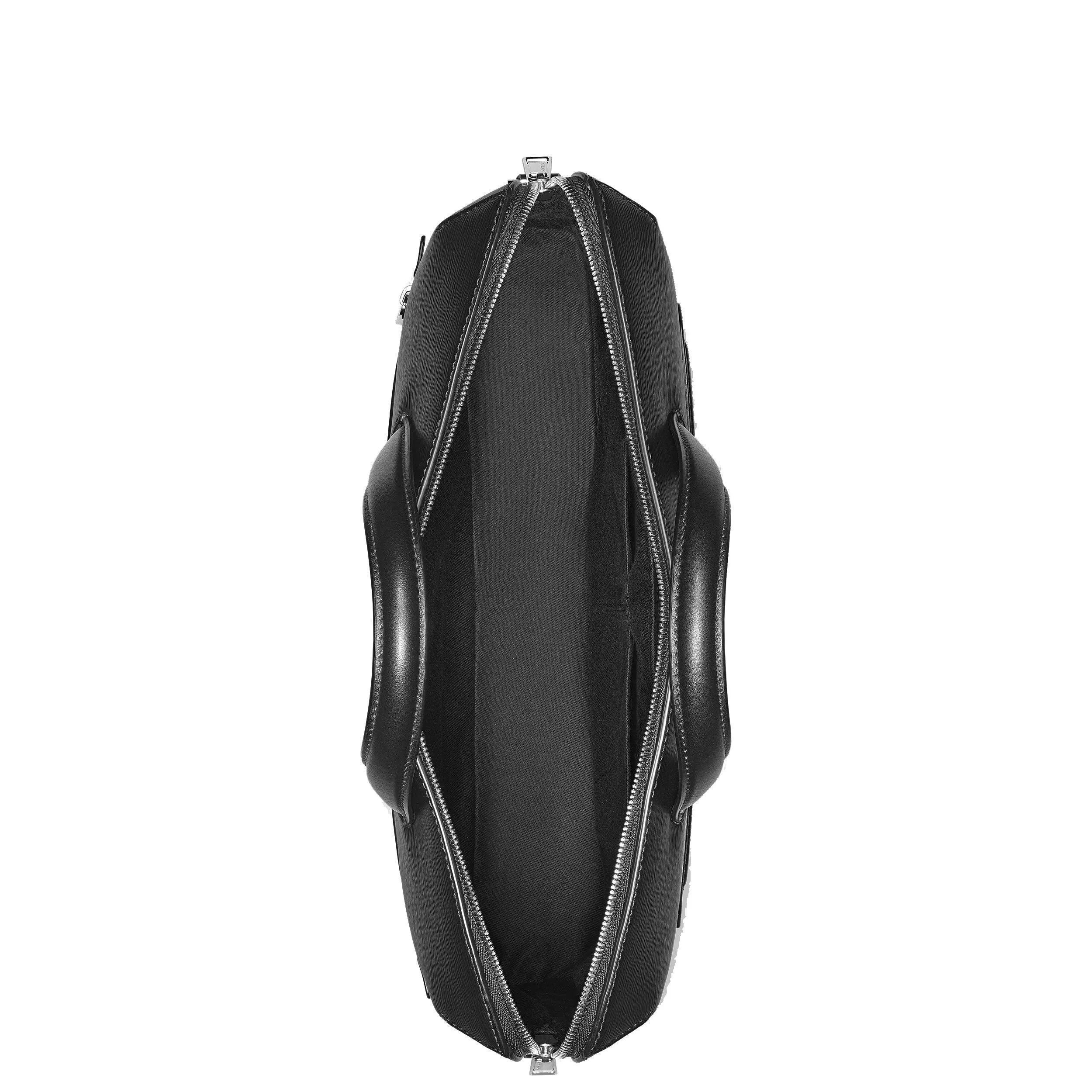 Montblanc Subetable Door Bag with Meisterück 4810 Black 129190 shoulder strap