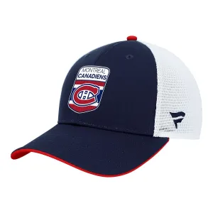 Montreal Canadiens - Fanatics NHL Draft Structured Trucker Youth Hat