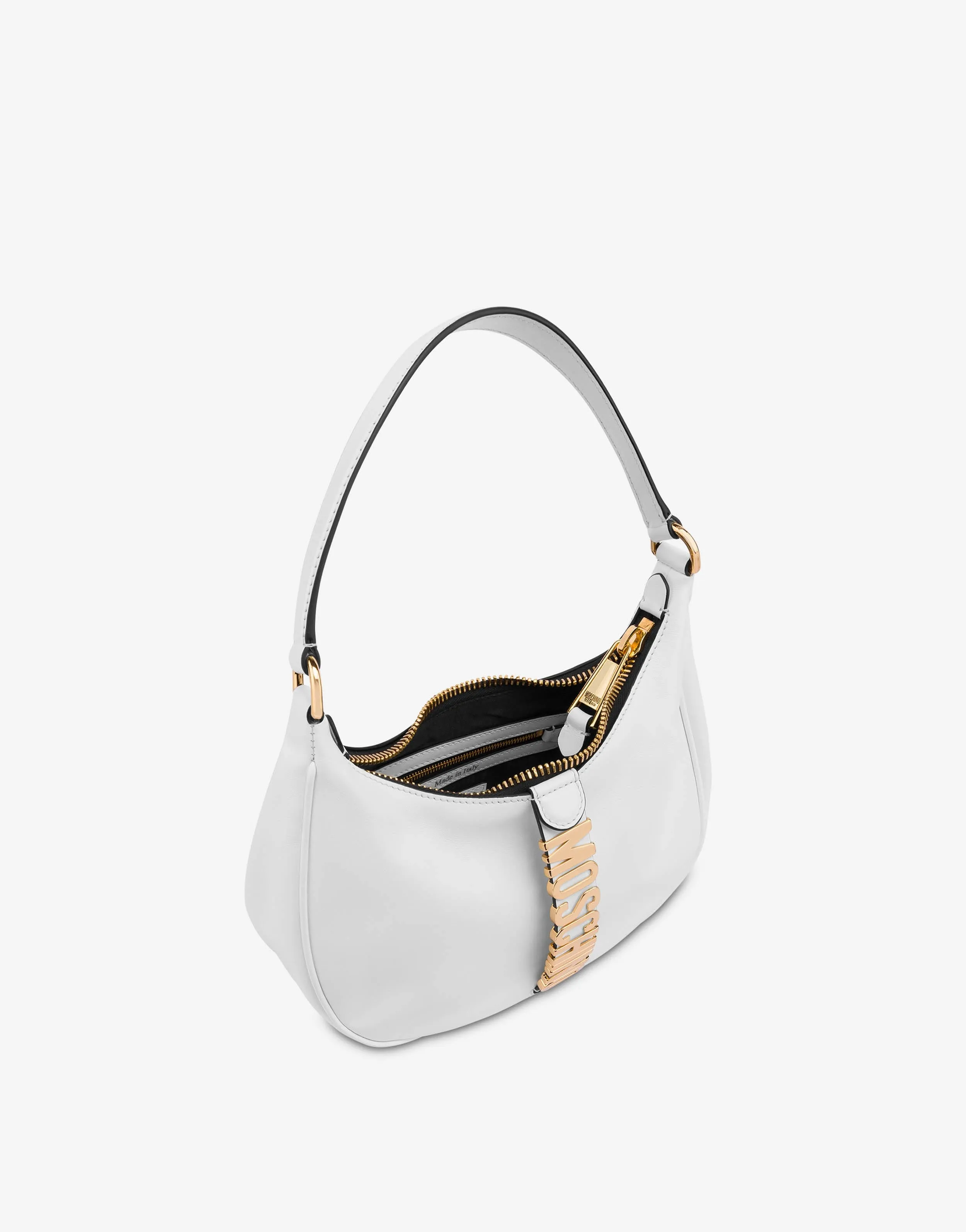 Moschino Belt Calfskin Hobo Bag