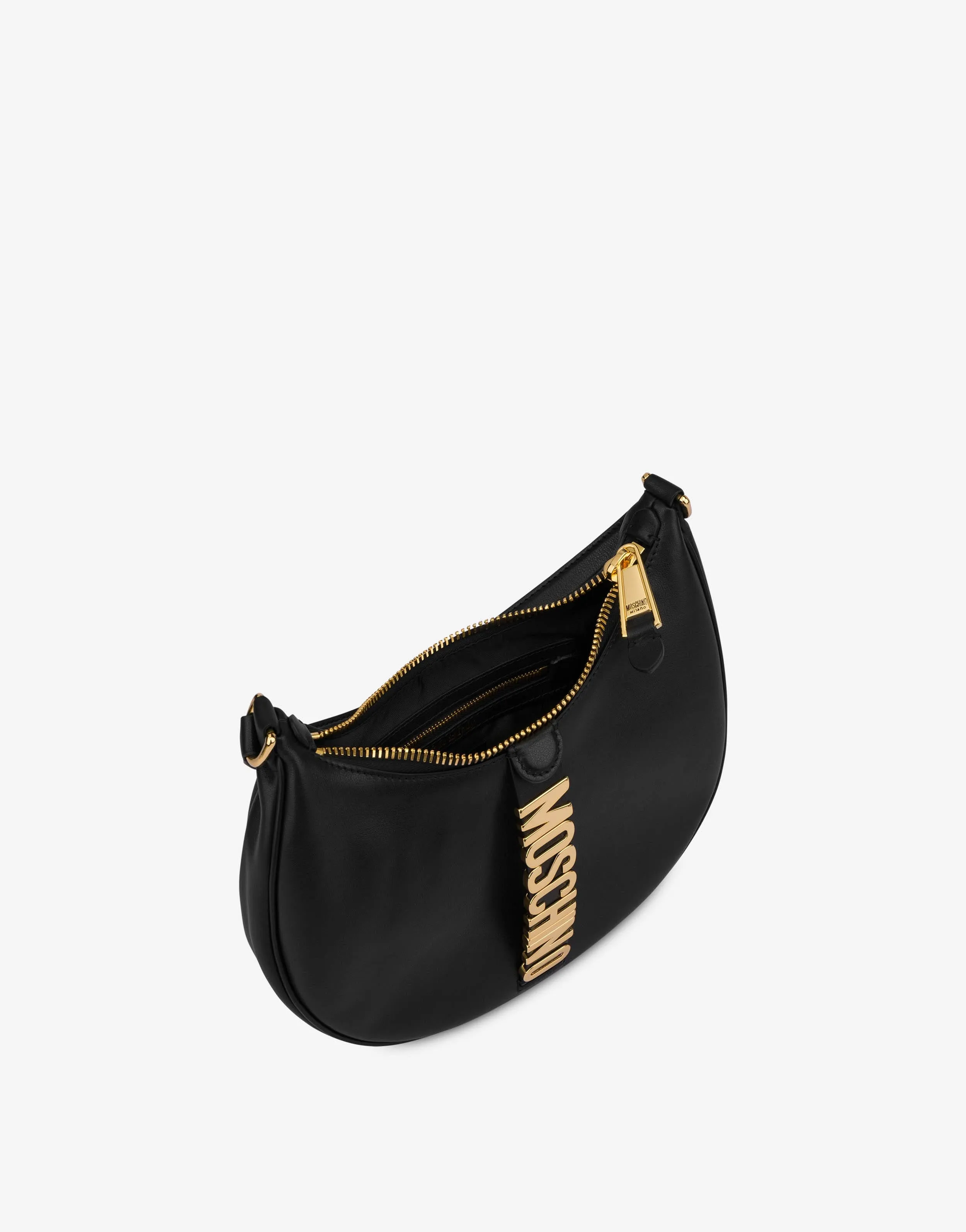 Moschino Belt Calfskin Hobo Bag