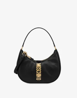Moschino Belt Calfskin Hobo Bag