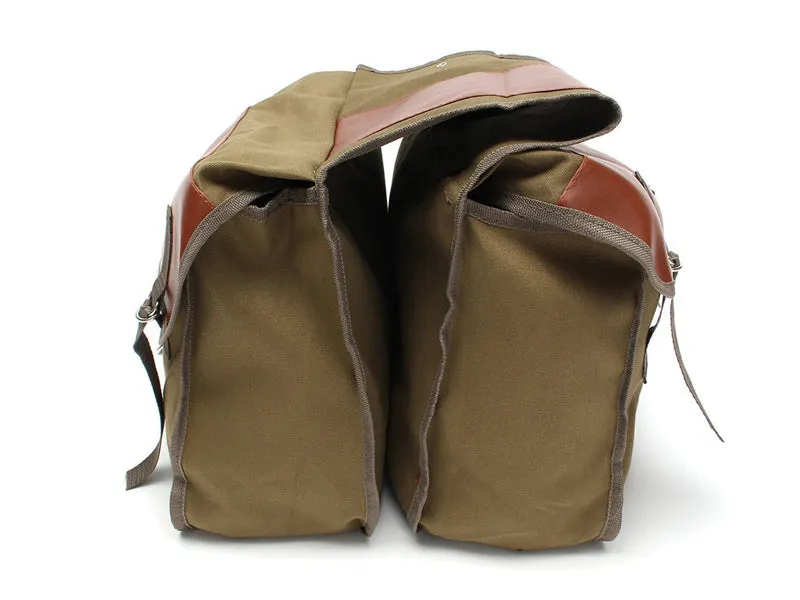 Motorcycle Canvas Saddlebag for Harley Honda Suzuki
