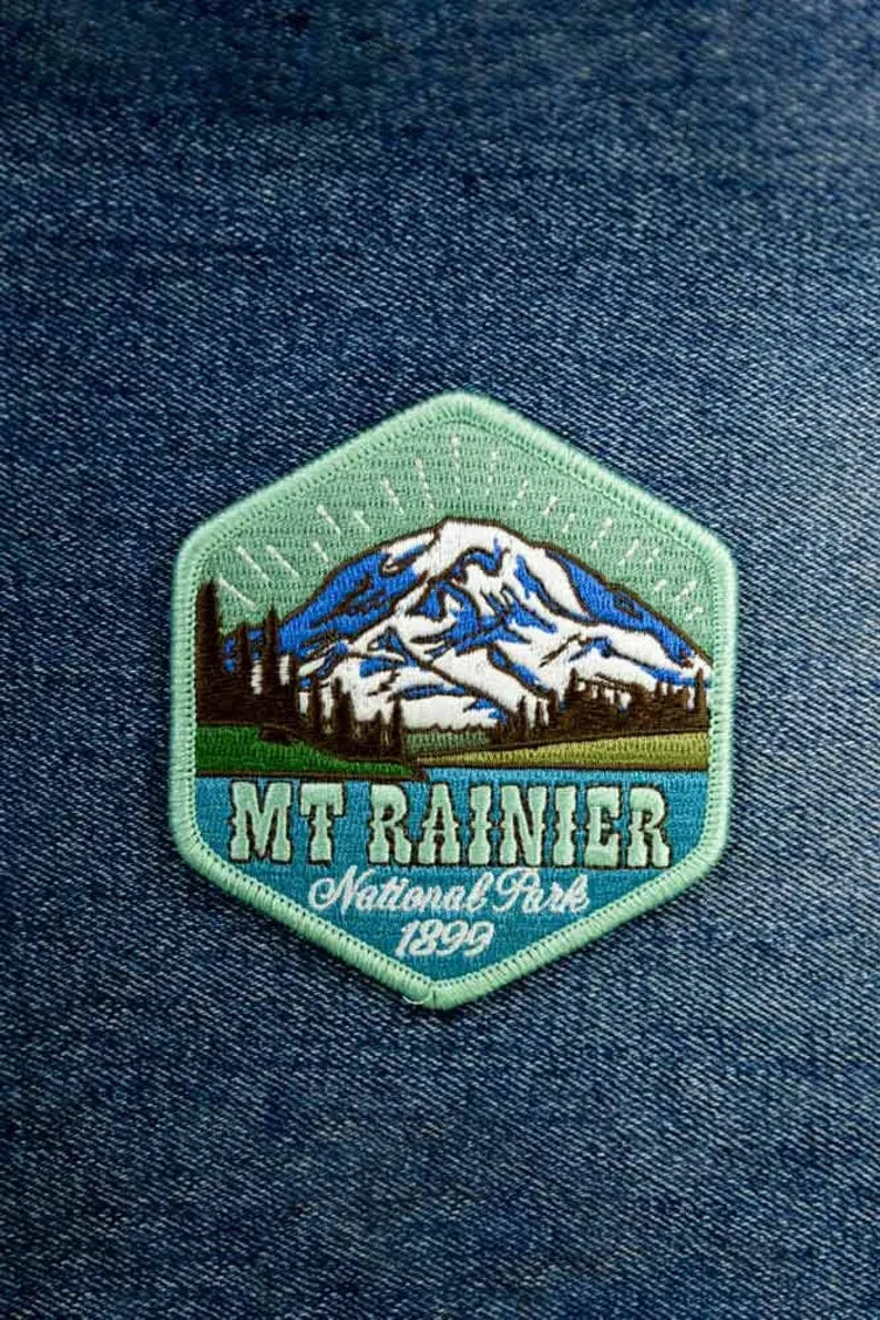 Mount Rainier National Park Patch