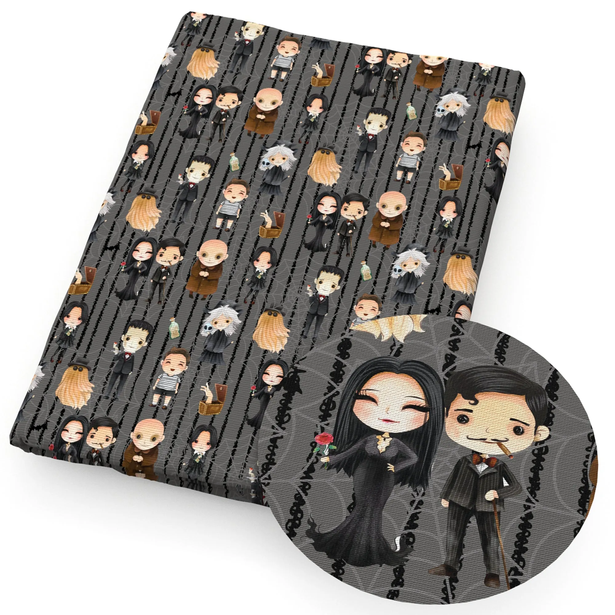 Movie Theme Printed Fabric