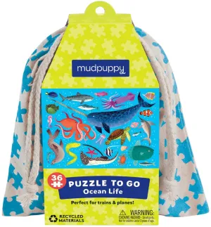 Mudpuppy | Puzzle to Go | Ocean Life