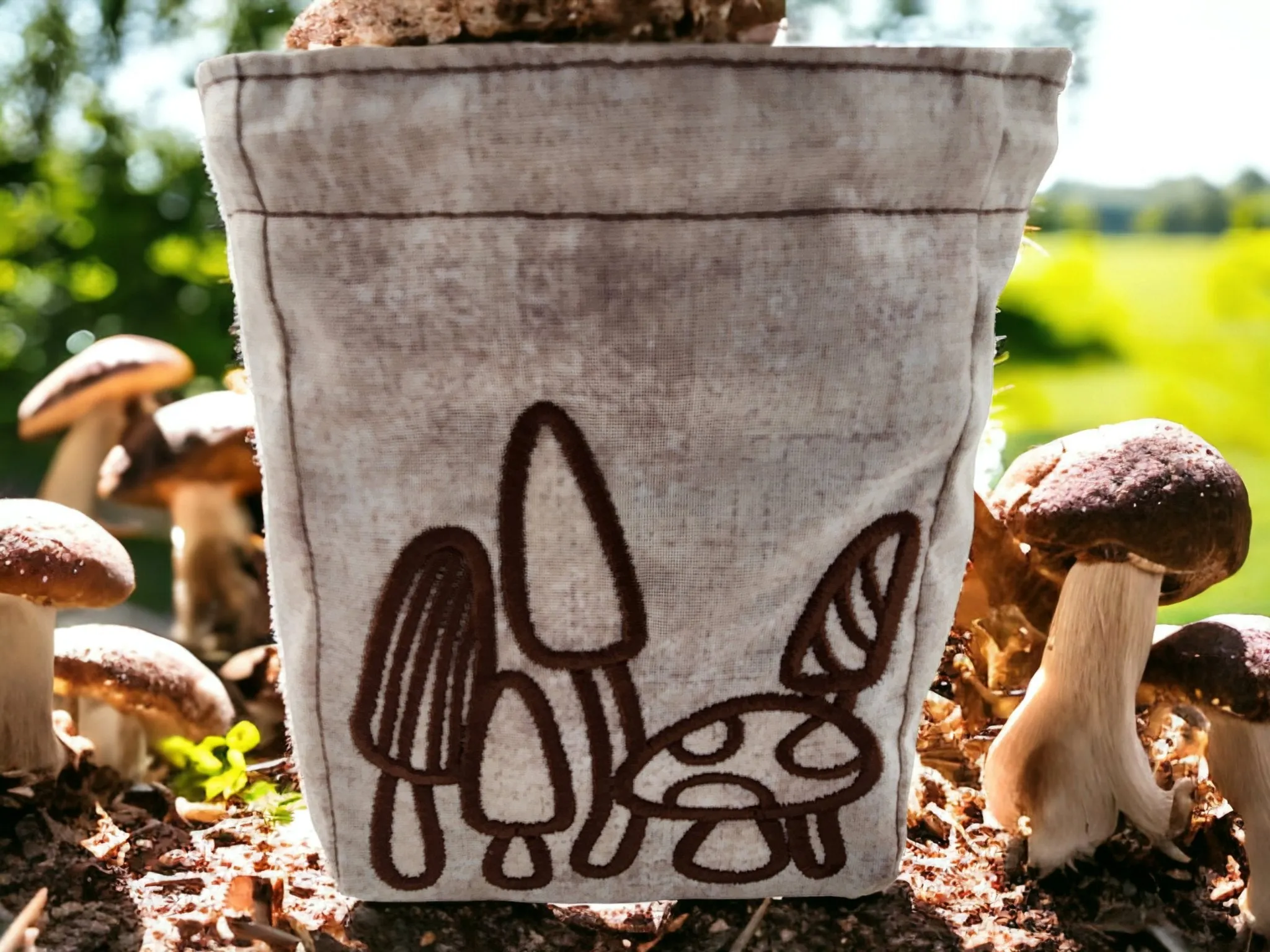 Mushroom Dice bag