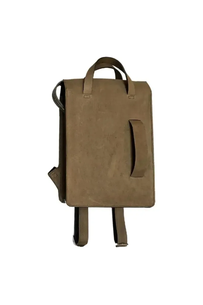 Muskox Leather Backpack Le Feuillet