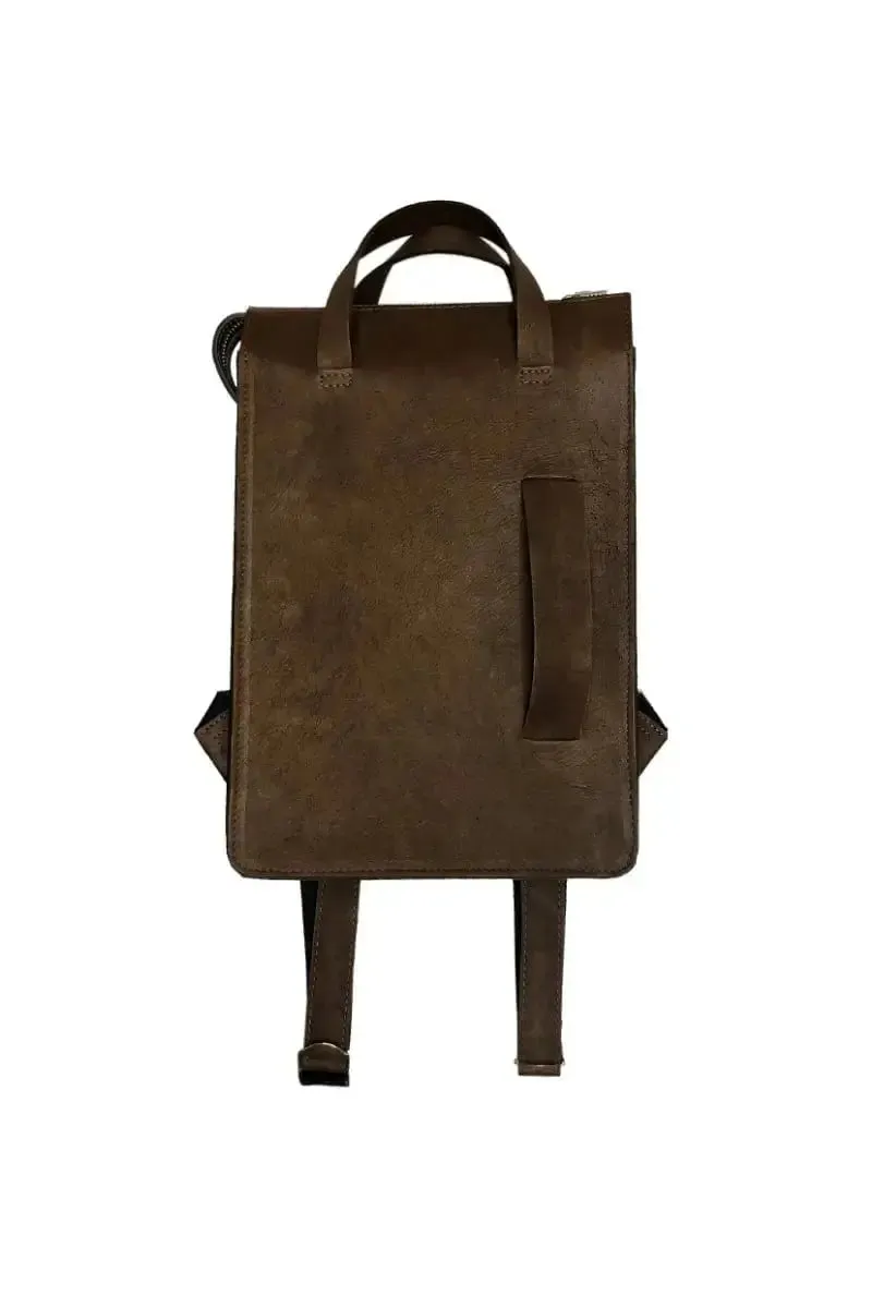 Muskox Leather Backpack Le Feuillet