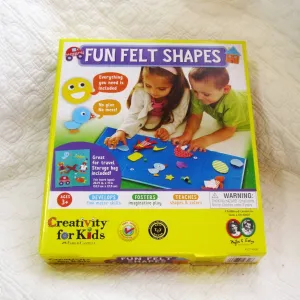 My First Fun Felt Shapes Activity Set, Ages 3 