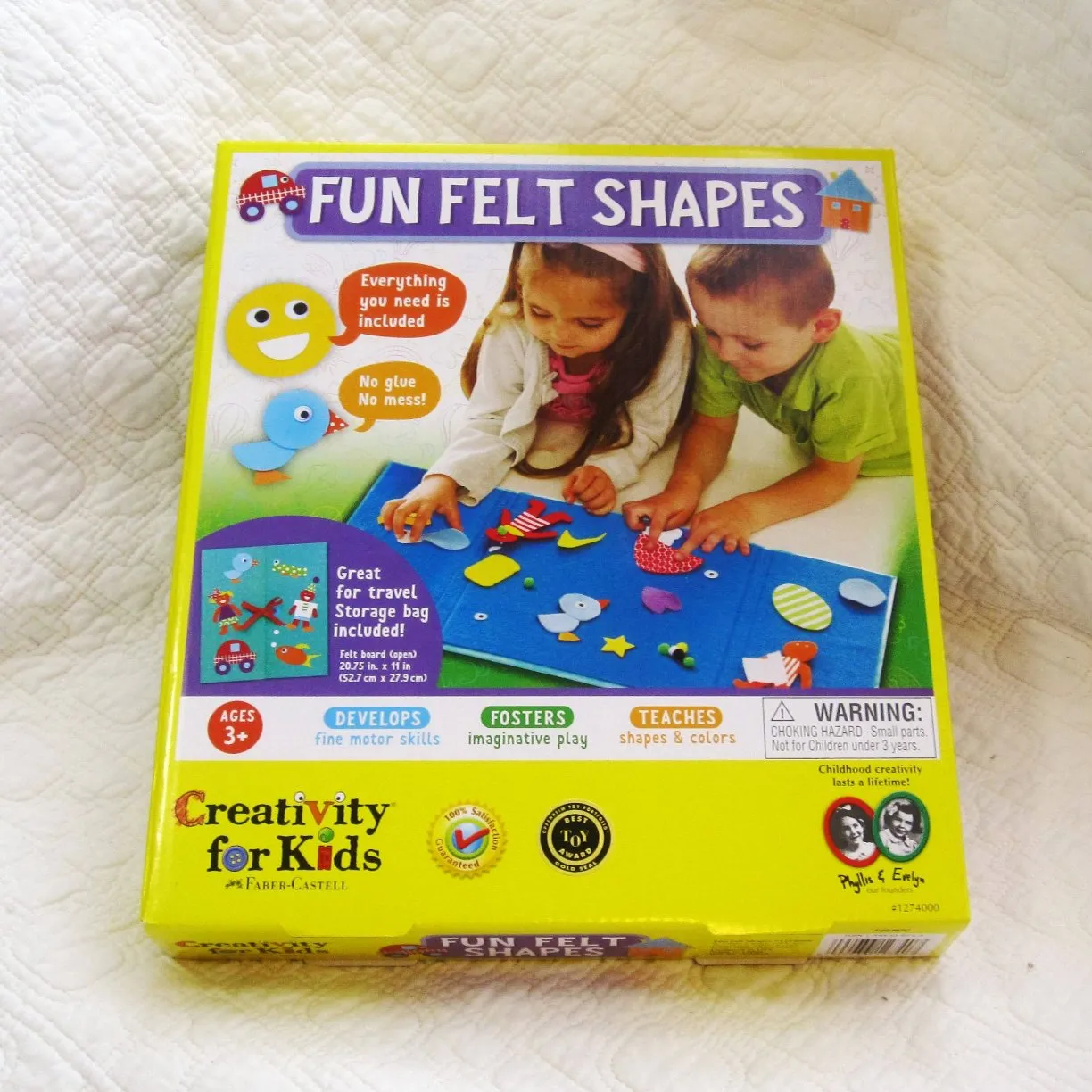 My First Fun Felt Shapes Activity Set, Ages 3 