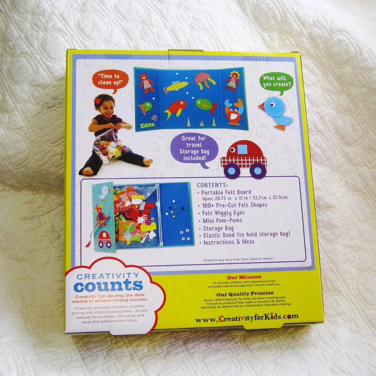 My First Fun Felt Shapes Activity Set, Ages 3 