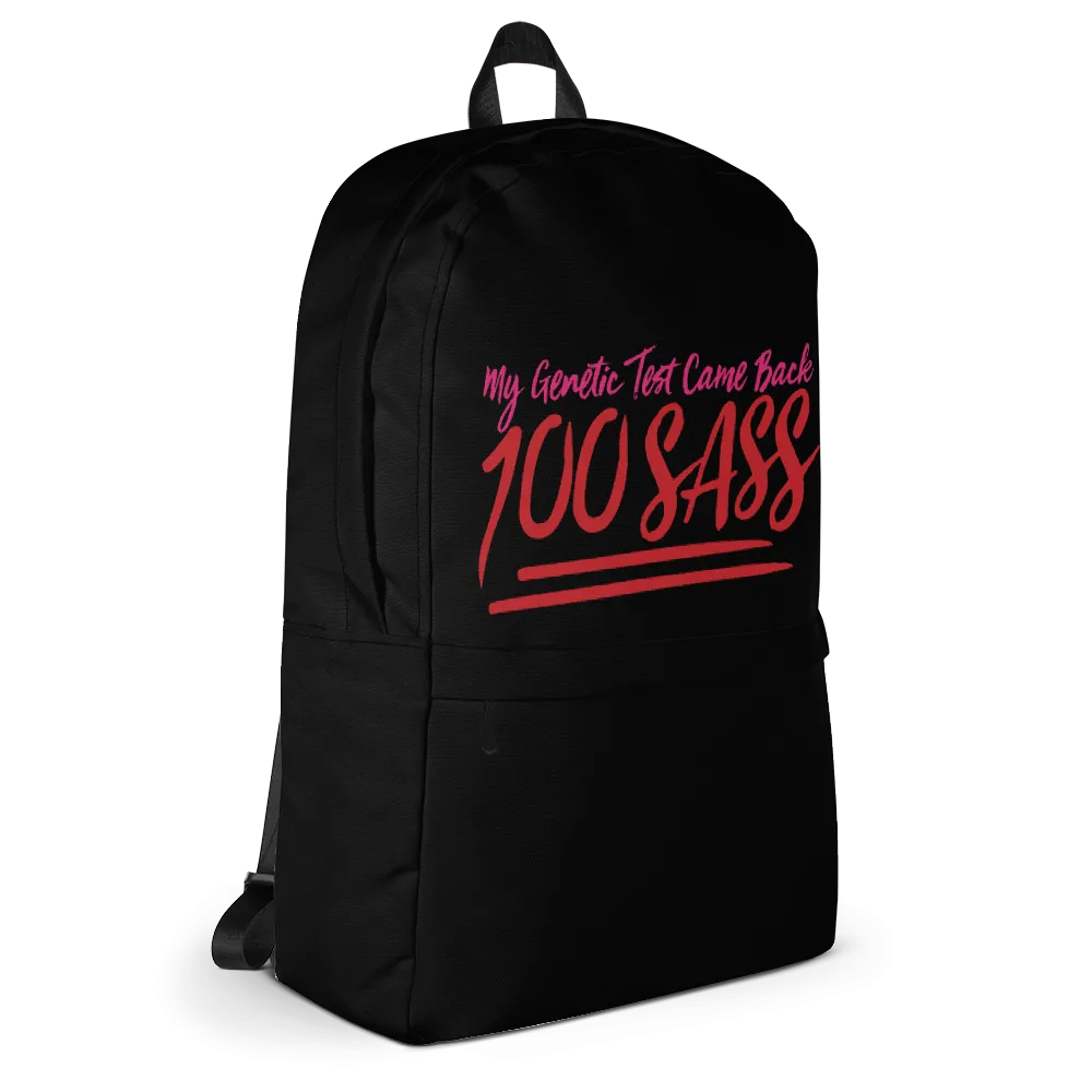 My Genetic Tests Came Back 100 SASS (Backpack)