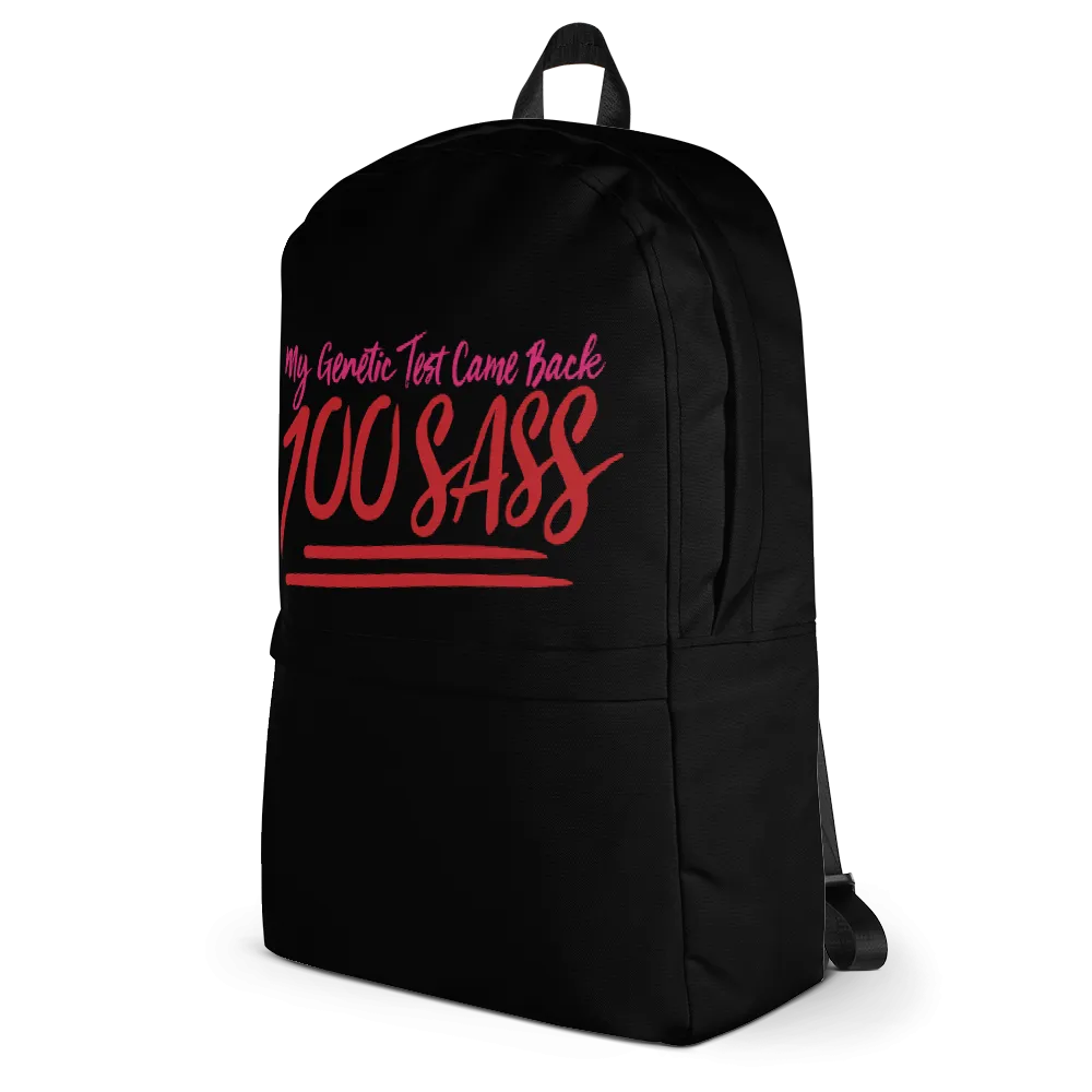 My Genetic Tests Came Back 100 SASS (Backpack)