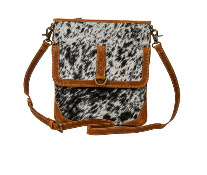 Myra Bag Taragon Hair-on Hide Canvas Hairon Bag