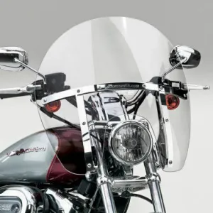 NATIONAL CYCLE N21417A Switchblade Chopped Windshield