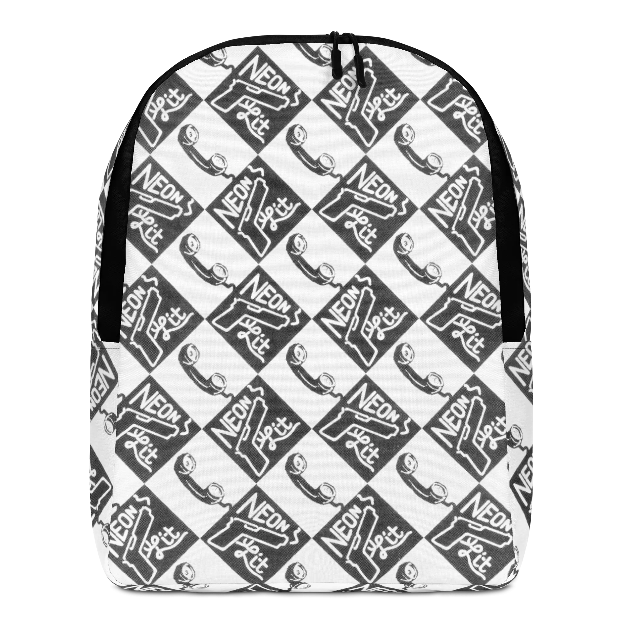 Neon Lit Checkmate Backpack