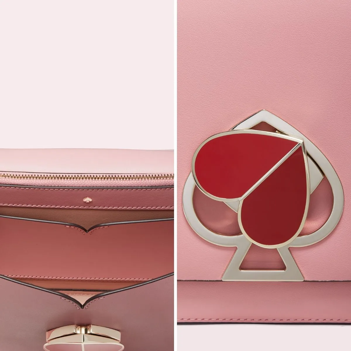 Nicola Twistlock Medium Rococo Pink Shoulder Bag