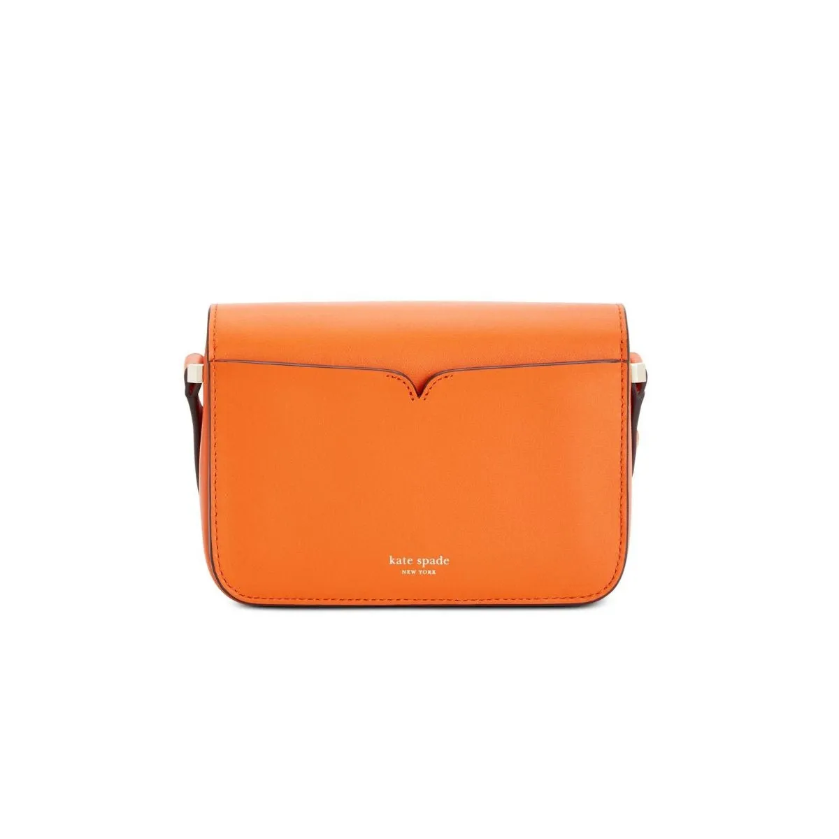 Nicola Twistlock Small Juicy Orange Shoulder Bag
