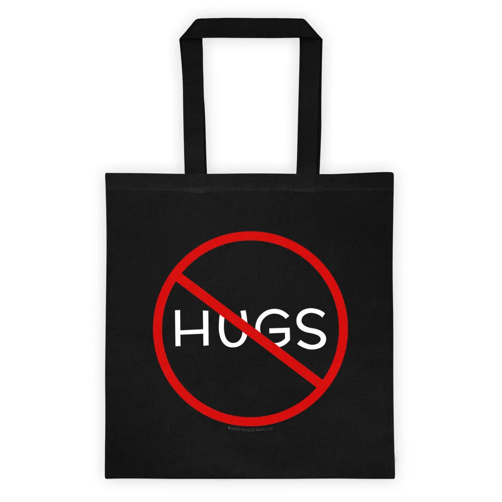 No Hugs Personal Space Tote Bag