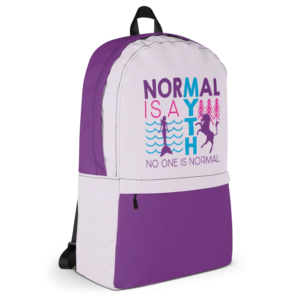Normal is a Myth (Mermaid & Unicorn) Backpack