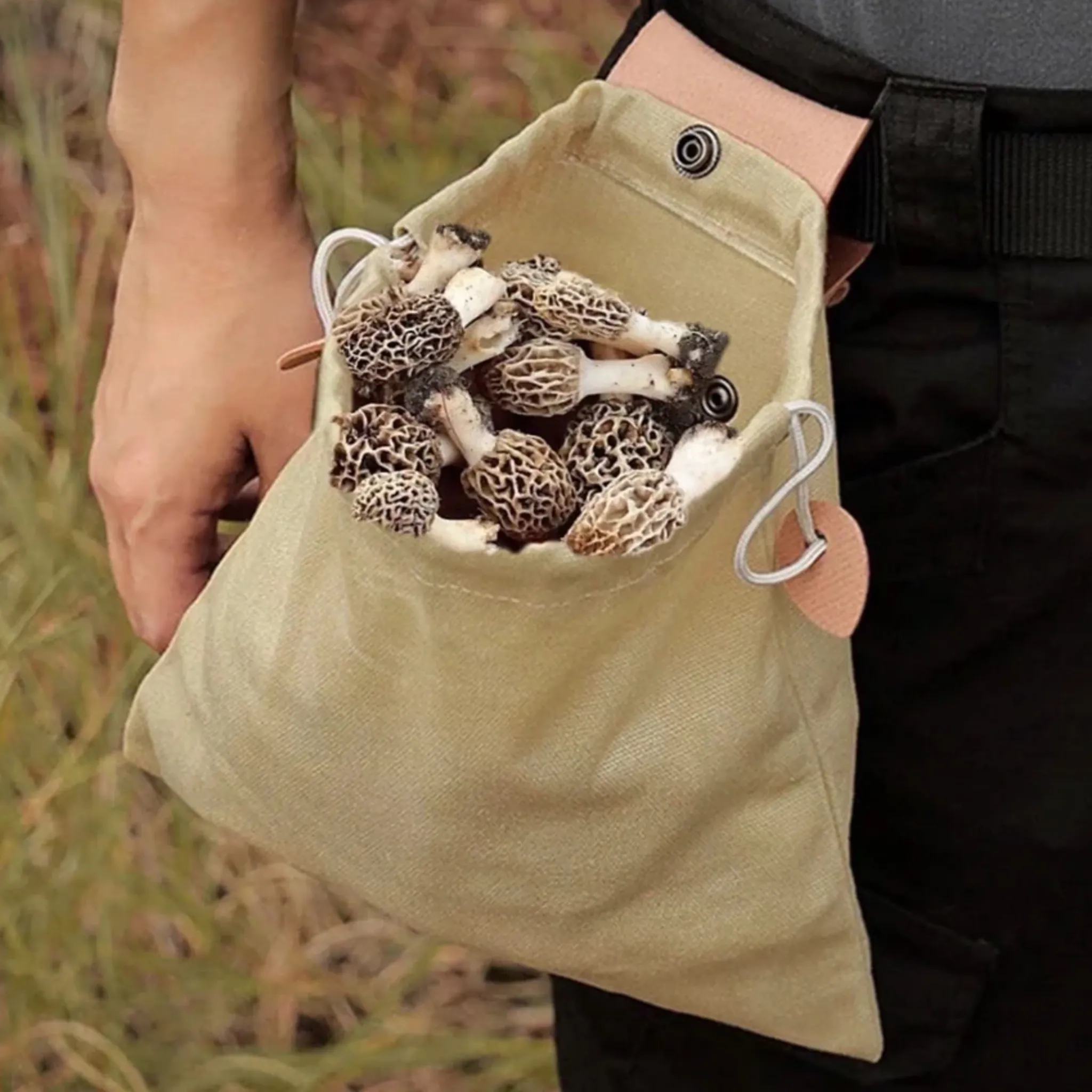 North Spore, Waxed Canvas Hip Bag