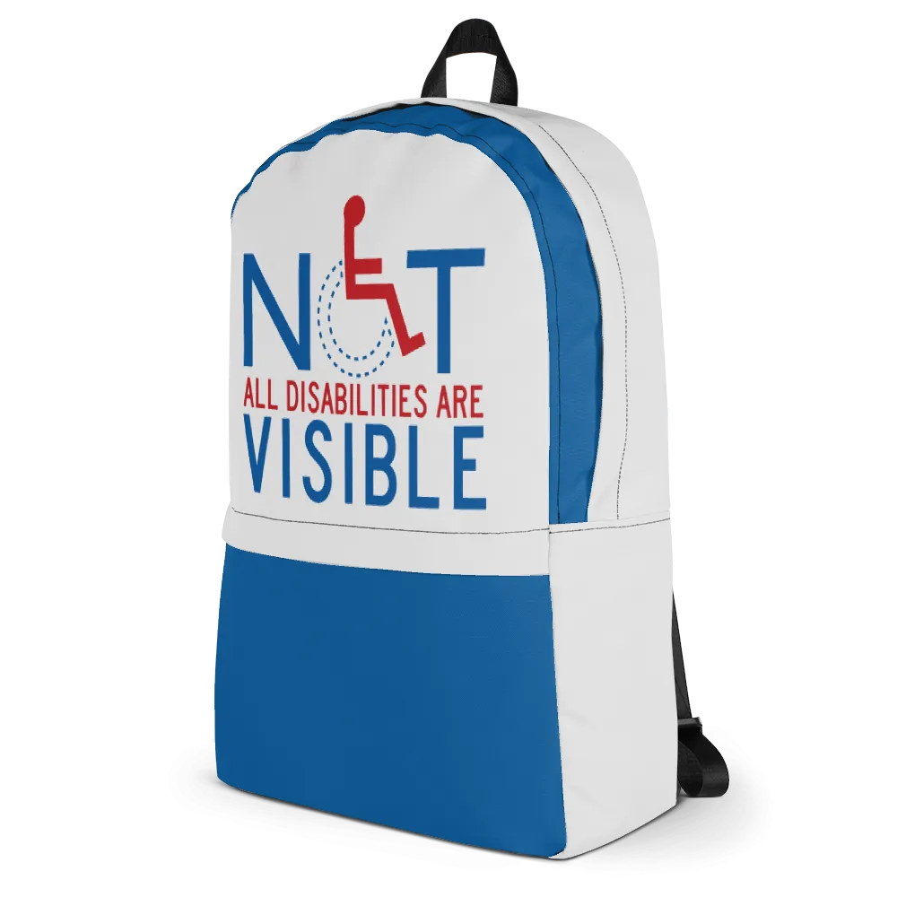 Not All Disabilities are Visible (Backpack)