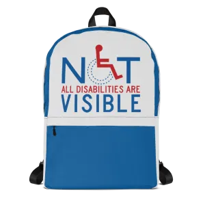 Not All Disabilities are Visible (Backpack)