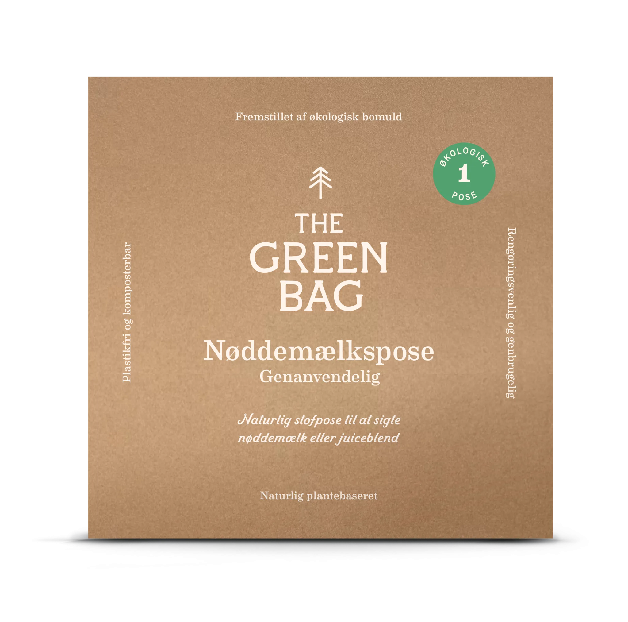 Nutmilk bag - organic cotton