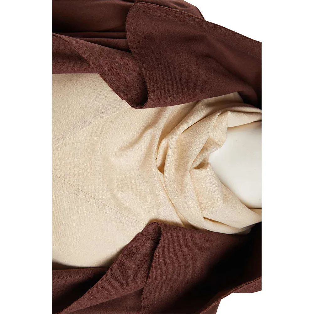 Obi-Wan Kenobi Cosplay Costume Coat Pants Outfits Halloween Carnival Suit
