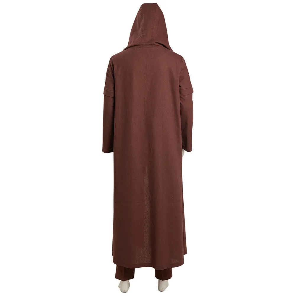 Obi-Wan Kenobi Cosplay Costume Coat Pants Outfits Halloween Carnival Suit