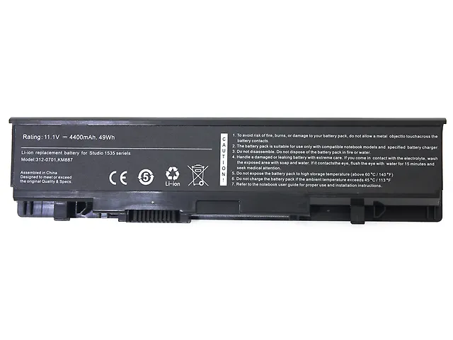 Oem Dl 44 Studio 1535 L Batería Para Laptop 11.1 V 4400m Ah