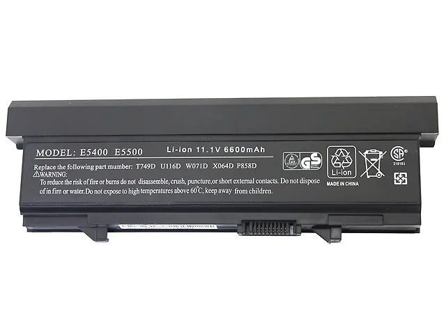 Oem Dl 51 Latitude E5400 H Batería Para Laptop 11.1 V 6600m Ah