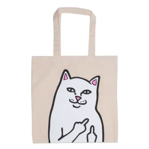 OG Lord Nermal Tote Bag (Natural Canvas)