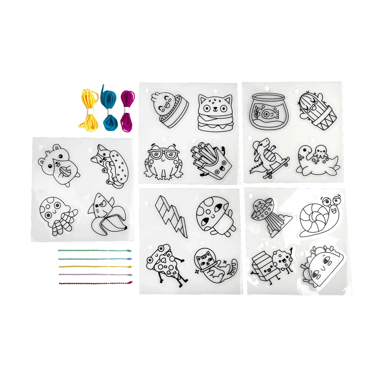 Ooly Shrink-its! DIY Shrink Art Kit - Fun Friends