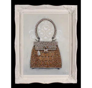 Original Hermès Kelly Sac-Bijou Painting