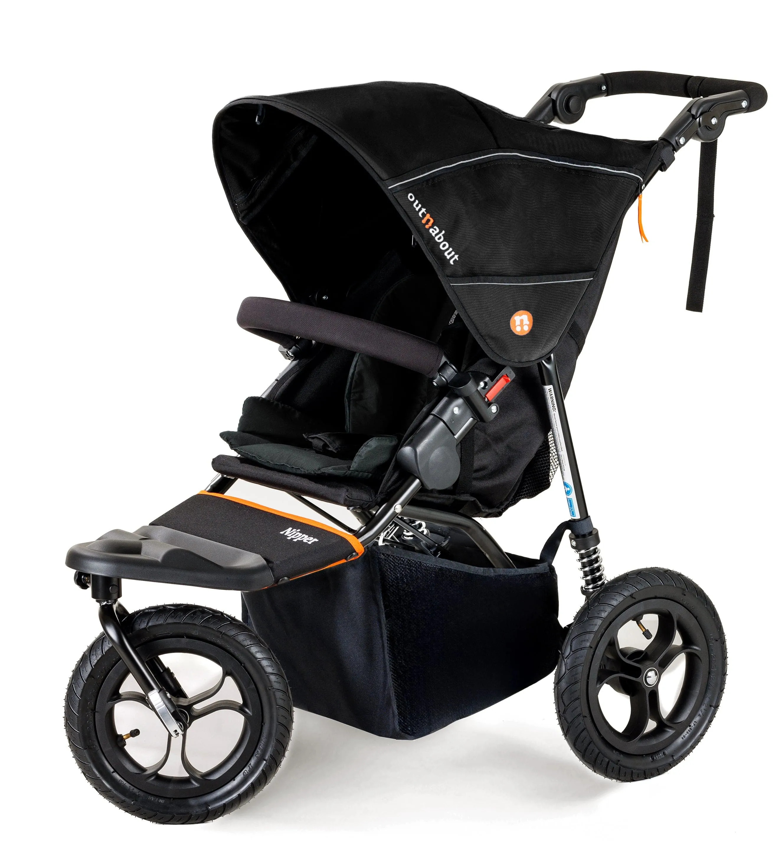 Out n About Nipper Single Maxi-Cosi Ultimate Bundle in Summit Black