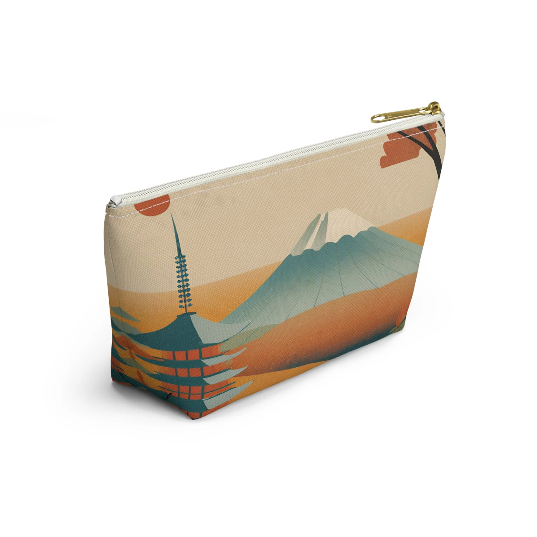 Pagoda by the Lake | Portable Tech Pouch for Gamers & Remote Workers